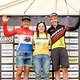 Podium Elite Damen Gesamtsieg 1. WALKER Nadia -Bikewelt Gisler-Radsport Altdorf-, 2. ELFERINK Hielke -CRAFT - ROCKY MOUNTAIN FACTORY-, 3