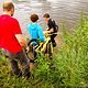 Bike waschen mal anderes: Mit echtem Neckar-Wasser in Monnem