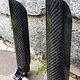 Prototype carbon fiber fork guards for Marzocchi Shiver DC