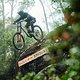 Edgar Briole performs during the Red Bull Hardline practice session at Maydena Bike Park on February 23, 2024 in Tasmania, Australia. // Brett Hemmings / Red Bull Content Pool // SI202402230542 // Usage for editorial use only //