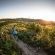 Auf dem Trail in die Abendsonne