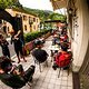 Schöne Cafes findet man sowohl in Italien als auch in Frankreich
