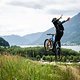 Der Trail endet in einer Übungs-Area direkt am See.