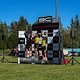 Das Podium der Damen mit Haley Smith, Evely Dong &amp; Anna Yamauchi