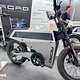 Ein solarbetriebenes E-Bike – das gab es am Stand von Agao.