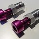 Schaltzug-Klemmen M4 purple neuwertig 2