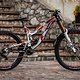 Zur Downhill-WM in Leogang ist Aaron Gwin mit diesem schicken Prototyp angereist!