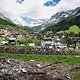 Großartige Kulisse im Bergort im Wallis: Bei den Herren stürmte der Franzose Jordan Sarrou zum Sieg