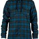 Sweet Protection SS15 wooly hooded shirt-checked blue front