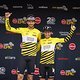 Matt Beers and Howard Grotts of Toyota Specialized 91  retain the yellow jersey during Stage 6 of the 2024 Absa Cape Epic Mountain Bike stage race from Stellenbosch to Stellenbosch, South Africa on 23 March 2024. Photo by Nick Muzik/Cape Epic
PLEASE 
