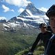Felix und ich vor dem Matterhorn