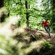 Wer das meiste aus den Höhenmetern holen will, kann von weiter oben in den schwarzen Pathy Trail starten.