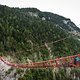 Eines der großen Highlights der Woche: Die Bungee-Brücke bei Niouc