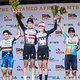 UCI Womens podium during stage 6 of the 2018 Absa Cape Epic Mountain Bike stage race held from Huguenot High in Wellington, South Africa on the 24th March 2018

Photo by Ewald Sadie/Cape Epic/SPORTZPICS

PLEASE ENSURE THE APPROPRIATE CREDIT IS GI