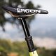 Die Canyon Variostütze verfügt über 200 mm Hub und wurde mit einem ergonomisch optimiertem Ergon SM Enduro Pro Titanium Men-Sattel ausgestattet, um den bestmöglichen Sitzkomfort zu gewährleisten.