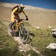 Sichere Kettenführung auch in grobem Terrain wie hier in Les Deux Alpes