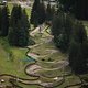 Auf dem gegenüberliegenden Hang findet am Sonntag der XC World Cup statt
