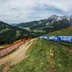 Nach der Wiese geht&#039;s wieder zurück in den Bikepark.