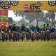 A Batch Start with Mixed, Masters and Grand Masters category leaders during stage 6 of the 2021 Absa Cape Epic Mountain Bike stage race from CPUT Wellington to CPUT Wellington, South Africa on the 23rd October 2021

Photo by Gary Perkin/Cape Epic

PL