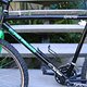 Glossy Black with Mint Fork