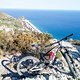 Dieser Strand ist unter Mountainbikern hinlänglich bekannt; die Trails oberhalb von Varigotti bei Finale Ligure ebenfalls