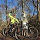 Mountainbike-Fahrt am Nachmittag