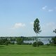 Griebnitzsee mit Glienicker Brücke bei Potsdam