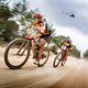 Annika Langvad &amp; Kate Courtney during stage 6 of the 2018 Absa Cape Epic Mountain Bike stage race held from Huguenot High in Wellington, South Africa on the 24th March 2018

Photo by Ewald Sadie/Cape Epic/SPORTZPICS

PLEASE ENSURE THE APPROPRIATE
