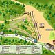 Der neue Bikepark am Großen Arber bietet grüne, blaue und rote Strecken. Der Fokus liegt vor allem auf Flowtrails und Jumplines.