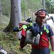 Makke ist einer der Trailbuilder in Südtirol und endlich wieder im Einsatz.