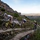 Nino Schurter of SCOTT SRAM leads the race during stage 5 of the 2019 Absa Cape Epic Mountain Bike stage race held from Oak Valley Estate in Elgin to the University of Stellenbosch Sports Fields in Stellenbosch, South Africa on the 22nd March 2019.
