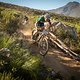 Laura Stark and Sebastian Stark from team TBR-Werner during the final stage (stage 7) of the 2019 Absa Cape Epic Mountain Bike stage race from the University of Stellenbosch Sports Fields in Stellenbosch to Val de Vie Estate in Paarl, South Africa on