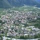 Blick aus der Seilbahn über latsch