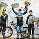 Pro Herren Podium: 1st Sam Hill, 2nd Marcelo gutierrez, 3rd Damien Oton