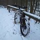 Biken im Schnee