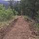Neuer Trail bei Soda Creek, BC