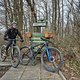 Mountainbike-Fahrt am Nachmittag