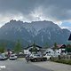 Blick auf die Karwendelspitze in Mittenwald