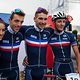 Das französische Siegerteam beim Staffelrennen der WM 2015
