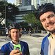 Max vom MTB Rider/Spoke Magazin und ich nach der Tour