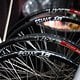 Troys Mechaniker hat insgesamt 6 Laufradsätze für ihn fertig gemacht.