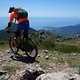 Ligurien-Blick auf Menton,oder: Wo der Alpenbogen ins Meer fällt