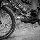 A reflection on a riders lens that fell off on the decent of Plum Pudding during the Prologue of the 2019 Absa Cape Epic Mountain Bike stage race held at the University of Cape Town in Cape Town, South Africa on the 17th March 2019.

Photo by Xavie