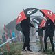 Generell war zu beobachten, dass erfahrene Fahrer, wie hier Connor Fearon mit seinem Kona-Team, den Trackwalk ziemlich gelassen nahmen.