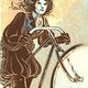 Annie Londonderry, the first woman to ride around the world on a bicycle