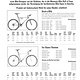Fat City Cycles Shock-a-Billy Fat Chance Titanium Geometrie Tabelle &#039;94 (1von3)