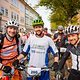 Downhill Urgestein und fest mit Thüringen verwurzelt! Frank Schneider (links) und Christian Müller (Mitte) bestreiten den Marathon auf Ihren Enduros!
