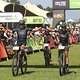 Martin Dreyer and Jeannie Dreyer of ABOVE AND BEYOND during the final stage (stage 7) of the 2019 Absa Cape Epic Mountain Bike stage race from the University of Stellenbosch Sports Fields in Stellenbosch to Val de Vie Estate in Paarl, South Africa on