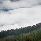 Die Wolken hängen den ganzen Tag im Tal