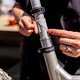 Der Hub ist in 5 mm-Schritten anpassbar.